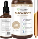 Maca Root Liquid Drops Mex124; Premium Organic Maca Root Extract Mex124; Maca Supplement for Enhanced Mood & Vitality Mex124; 60 Servering Mex124; 4 Fl Oz
