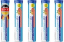 Tysk Calcium + VIT. D - 100 Vegetarisk drik Effervescent tabletter - Orange- Grapefrugt Flavor - Lavet i Tyskland