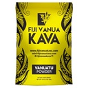 Fiji Vanua Kava Vanuatu Powder, Kava Root Powder fremstillet af Pure Noble Kava med sun- Tørrede laterale rødder, Premium med Kavalactoner, Let at forberede Medium Grind Kava, 16 oz, 1 Pound
