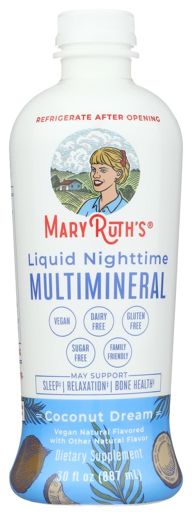 Mary Ruth 's Liquid Nighttime Multimineral, 30 FZ