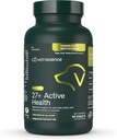 VetriScience 27 + Active Health Chewable Tablets, Canine Plus Daglig Multivitamin til hvalpe og voksne hunde, Balancerede Vitaminer, Mineraler og antioxidanter, Sundhed og Wellness Support, Duck, 90 Greve
