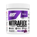 GAT SPORT, Nitraflex Advanced Pre- Workout Powder, Øger blodgennemstrømningen, øger styrke og energi, forbedrer motion ydeevne (Grape, 30 Servere)