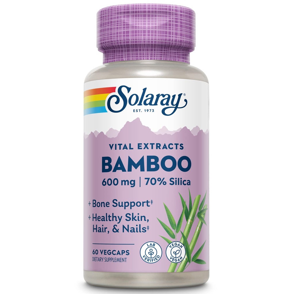SOLARAY Bamboo Stem Extract 600 mg