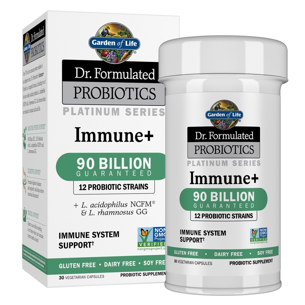 LIFE GARDEN Dr. Formuleret Platinum Immunity Probiotic, 30 CT