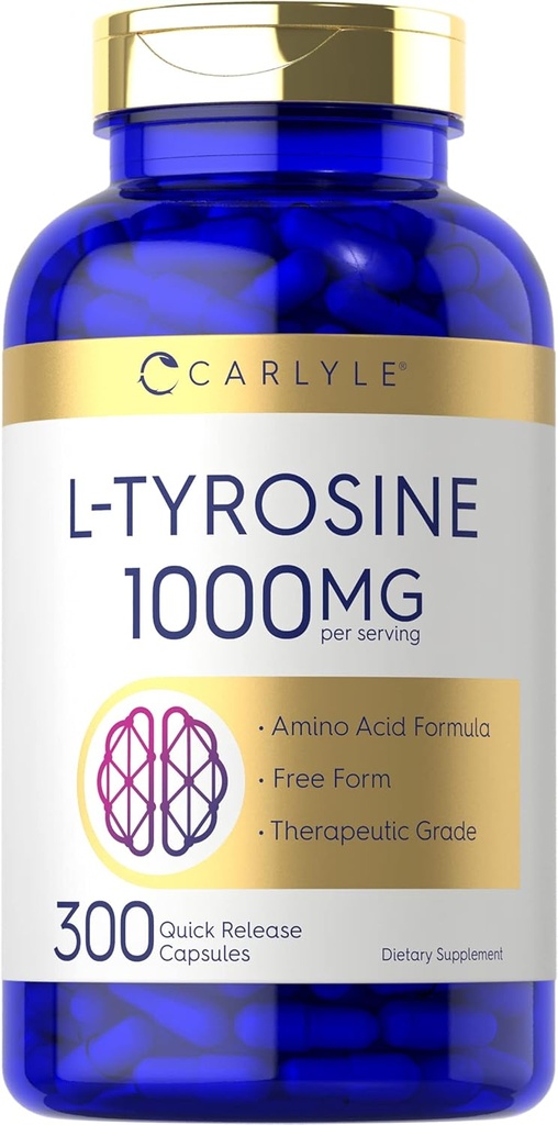 Carlyle L Tyrosine Capsules 1000mg