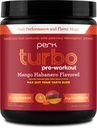 Perk Turbo Pre- Workout Powder (Mango Habanero Flavored) 20 Servering - Gluten- Gratis