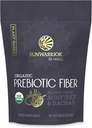 Sunwarrior Fiber supplement Prebiotic Organic Medical 124; Vegan Fiber supplement Plant- drevet Gut Health Booster med rene ingredienser til fordøjelsesmæssig Harmony Medical 124; Vegan & Non- GMO Medical 124; 8oz Pouch (30 SRV) være godt