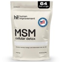 Pure MSM pulver Budd124; Økologisk svovl pulver til hud, hår og negle Budd124; Cellulær Detox, fælles sundhed, immunboost, & øget energi Budd124; 99,9% Pure MSM supplement Budd124; Lavet i USA, 0g sukker (64 Servere)