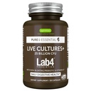 Igennus Probiotika & Prebiotic 2 i 1, Lactobacillus Acidophilus & Bifidobacterium, Gut Health Support, Live Cultures + Lab4, Garanteret 25 Millioner CFU, Kvinder & Mænd, Non- Bloating, Non- GMO, 30 Kapsler