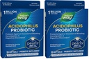 Nature 's Way Acidophilus Probiotic Pearls, Understøtter fordøjelig balance & Gut sundhed, Reducere lejlighedsvis Forstoppelse og bloating *, 1 Millioner kulturer, 30 Softgels, (Pack of 2)