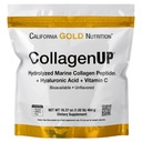 California Gold Nutrition CollagenUP ®, Hydrolyzed Marine Collagen Peptider med Hyaluronsyre og C-vitamin, Uden smag, 1.02 lb (464 g)