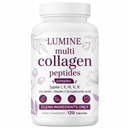 LUMINE Multi Collagen Complex Capsules – Non-GMO, Gluten-Free & Easy to Swallow (120 Capsules)