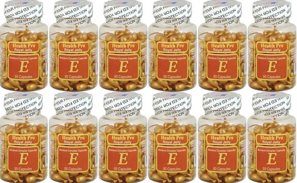 NU- Health Royal Jelly Vitamin E Fugt Kompleks (90 kapsler) - 24 Pack