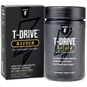 InnoSupps T- Drive Magnum Testosteron Booster Forøg maksimal ydeevne Forstærkning Muskelvækst, Øge Libido & Energiniveauer, Horny Geat Weed Tongkat Ali, Zink, Fenugreek, Fat Burner 90 Caps / 30 dage