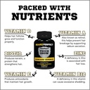 THICKGROW BIGBEARD Gummies - Få en stærkere, længere, Thicker Beard vækst Formel for mænd med Biotin, B12, og 10 + Elite Beard- Building Vitamin Nutrients 60 Cherry Flavored Gummies!