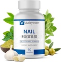 Nail Exodus - Vitality Sunde Nails - Premium Formel til sundere fødder - 60 kapsler