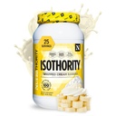 Isothority Whey Protein Isolate, Whipped Cream Banana, 2 LB - Ultra Absorbable Forgrenet Chain Aminosyrer (BCAA) Pulver med 25 g Protein Per Servering, Lav Carb - Build Muscle & Accelerate Inddrivelse
