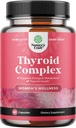 Avanceret thyreoideastøtte til kvinder med Ashwagandha - Adaptogen thyreoidea supplement med L Tyrosin Rhodiola og Astragalus Root - Non- GMO Balancing Herbal Thyroid Energy Women 's Health Supplement