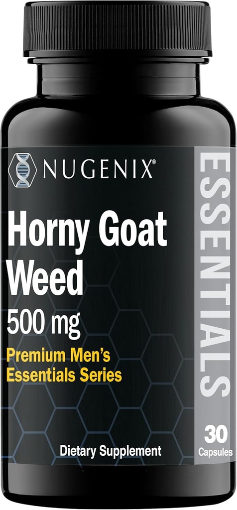 Nugenix Essentials Horny Geat Weed Extract - Epimedium Extract - 30 kapsler