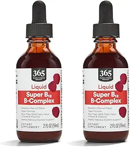 365 af Whole Foods Market, Vitamin B Complex Gly, 2 Fl Oz (pakke med 2)