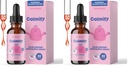 JoySpring Calmify Magnesium Glycinate for Kids | Liquid Magnesium with L-Theanine Supplement | Chamomile Extract & Passion Flower Extract | Sugar-Free Calm Drops | 1 fl oz (30 Servings) (Pack of 2)