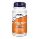 Now Foods Supplements, L- Carnosine (Beta- Alanyl- L- Histidine) 500 mg, Sund Aging, 50 Veg kapsler