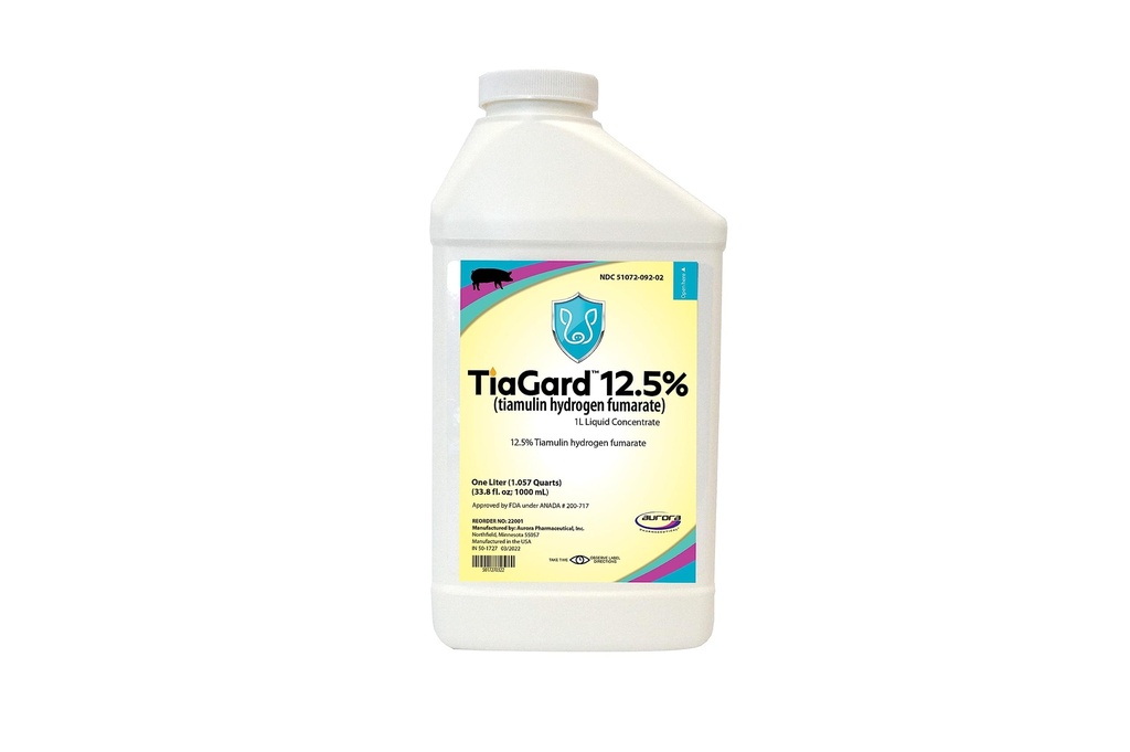 Aurora TiaGard 12,5% flydende koncentrat, Generisk til Denagard, 1L, One Liter