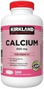 ij Calcium 600 mg med D3- vitamin Kosttilskud 500 tabletter