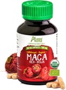 Andes Red Maca Root Capsules - Kvindelig sundhed supplement - Natural Energizer - USDA NOP Certified - Genitalized, Non GMO & Gluten Free - 100 Vegan piller (1500mg per servering) - Made in Peru