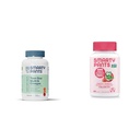 SmartyPants Teen Guy Multivitamin Gummies: Omega 3 Fish Oil (EPA / DHA) & Kids Probiotiske Immunity Gummies: Prebiotika & Probiotika til fordøjelse sundhed og immunforsvar Support