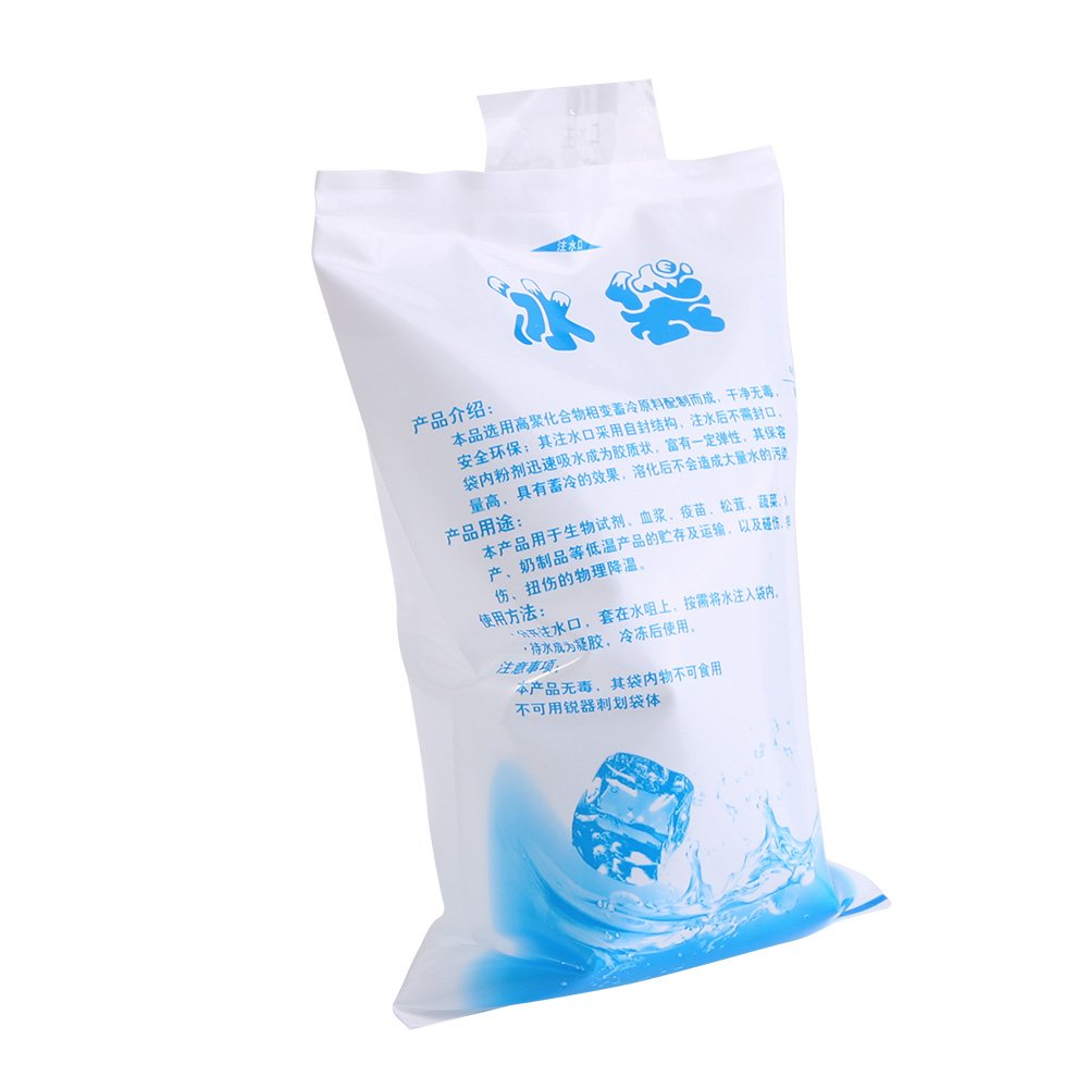 Cold Gel Ice Pack til kølersæt, Slim og Flexible Fryser pakker Ice pakker til frokostposer Genbrugelig Ice Bag til forsendelse Frosne fødevarer og skader (200ml)