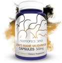 Nootropics Depot Lions Mane Mushroom Capsules Name 124; 8: 1 Hele Fruiting Body Dual Extract