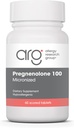 Allergy Research Group Graphenolone 100mg - Progesteron Kosttilskud til kvinder & mænd, Hormone & Stress Support med Natural Wild Yam, Mikroniseret Pure Lipid Matrix, Plant Based - 60 tabletter