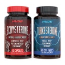 Kæmpe Kosttilskud Turkesteron & Ecdysterone Stack, Build Muscle & Strength, Enhanced Absorption Technology (60 Servere)