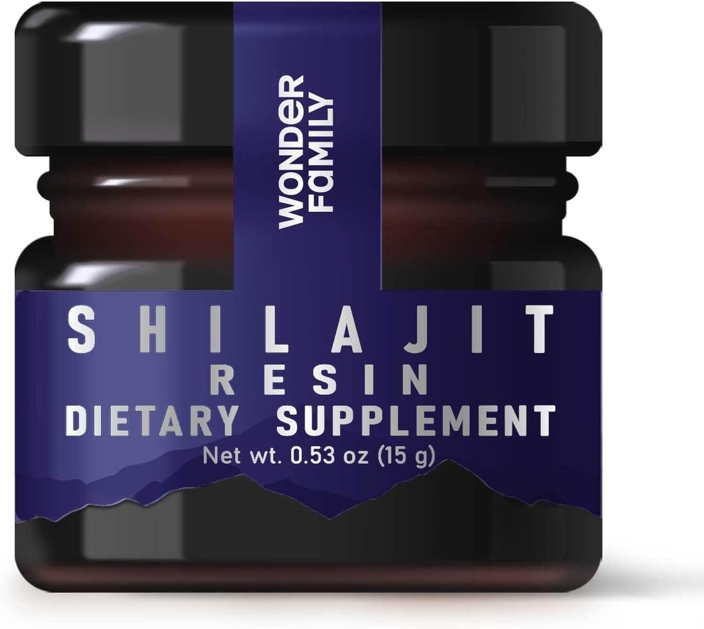 Pure Himalayan Shilajit Resin - Natural Shilajit Resin with Fulvic Acid & Trace Minerals Supplement - Pure Himalayan Shilajit for Men, Pure Shilajit for Women - Shilajit Supplement 1 Pack