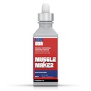 MMUSA Muscle Maker Post Workout Serum: Forbedret mænds sundhed med antioxidant boost. Immunitet Powerhouse, C-vitamin & zink. Kreatin til Fitness, Energi & Fokus. Raspberry 5.1 Fl Oz
