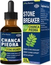 Chanca Piedra Stone Breaker Extract Drops til Kidney Stones Dissolver, Kidney Cleanse Detox & Reparation Supplement w / Horsetail Mælkebøtte. Chanca Piedra para Los Riñones. 2oz