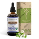 Bacopa USDA Organic Mezzogiorno 124; Alkohol- GRATIS Extract, High- Potency Herbal Drops, Afslapning, Positiv kognitiv Effect