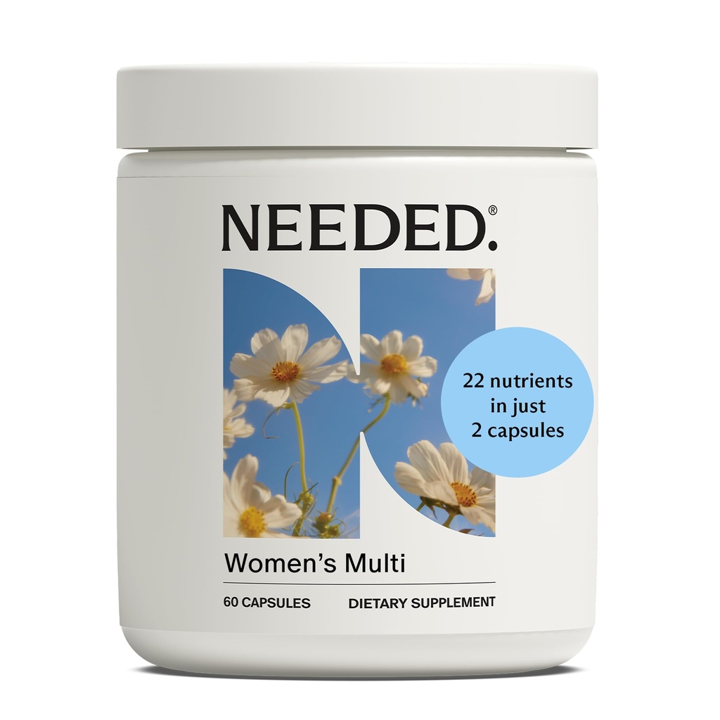 Det var nødvendigt. Multivitamin til kvinder med 23 vitaminer, mineraler og antioxidanter - Daglige kvinder Multivitamin - Vitamin B12, B6, D3, Cholin, Calcium, Biotin, Magnesium, Folat og mere (90 Tæl)