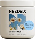 Needed. Multivitamin for Women with 23 Vitamins, Minerals and Antioxidants - Daily Womens Multivitamin - Vitamin B12, B6, D3, Choline, Calcium, Biotin, Magnesium, Folate and More (90 Count)