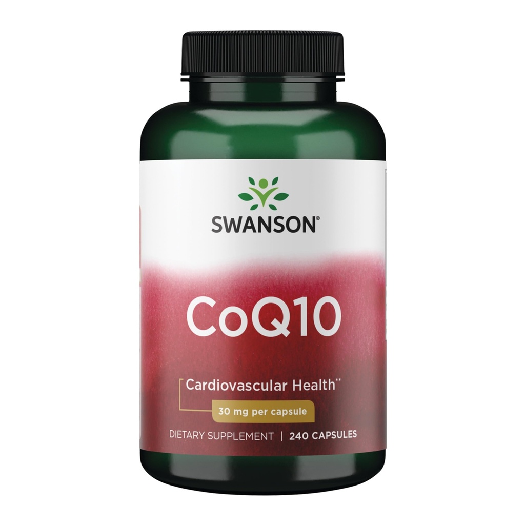 Swanson Coq10 30 Milligram 240 kapsler