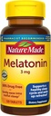 Nature Made Melatonin 3 mg sovemidler til voksne, 100% medicin gratis sovemidler, sovetilskud, 120 tabletter, 120 dages forsyning