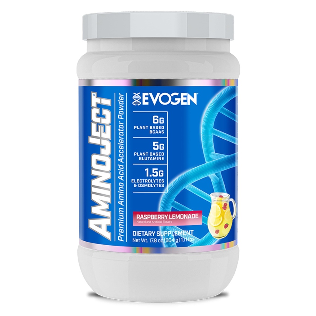 Evogen AminoJect - Premium BCAA Powder & EAA Recovery Formel med elektrolytter