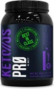 Pruvit Keto / / OS Pro Chokolade Swirl + MCT Ketoner - Keto / / OS Pro supplement til energi Boost, bedre fordøjelse og hjælper med at bekæmpe aldringsprocessen - 30 Servering