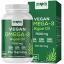 Fish Oil Alternative - Vegan Omega 3 Supplement Algae Oil DHA, EPA, DPA - Plant Based Omega 3 Fatty - Organic & Non-GMO - 150 Softgels