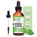 Gymnema Sylvestre- Liquid Extract, Alkohol fri, Gluten fri, Non- GMO, Dropper, Bottle- 1 oz