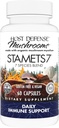 Host Defense Stamets 7-7 Art Blend - Mushroom supplement til immunforsvar - Inkluderer Royal Sun Blazei, Cordyceps, Reishi, Maitake, Lion 's Mane, Chaga & Mesima - 60 kapsler (30 Servere) *