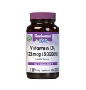Bluebonnet Vitamin D3 5000 IU 125 mcg - Strong Bones & Immune Support Supplement for Women & Men* Soy-Free, Gluten-Free, Non-GMO, Vegetarian - Highly Absorbable Vitamin D - 120 Veggie Capsules
