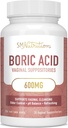 Boric Acid Suppositbles for Womens against 124; 600mg against 124; for pH Balance, Vaginal Odor & Itching Medical 124; Feminin Intimative Health Supplement med Boric Acid & Aloe Vera Medical 124; Undufted & Free of Articular Dyes Medical Dory 124; 30 Count