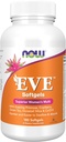 Now Foods Supplements, Eve ™ Women 's Multivitamin med Aften Primrose, Tranebær, grøn te, hestehale Silica & CoQ10, 180 Softgels